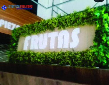 Letras en Pvc